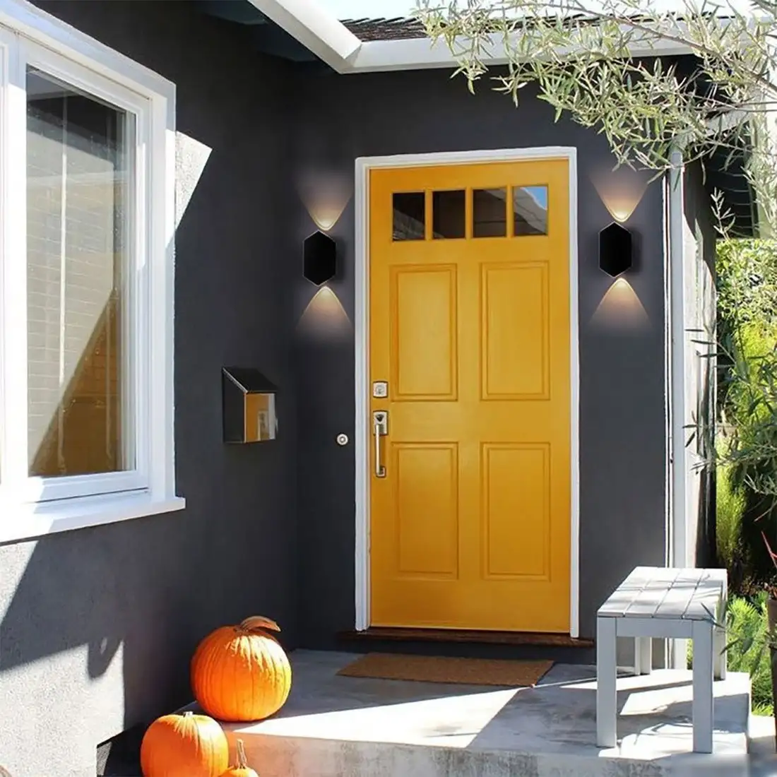 Уличный накладной светильник ESCADA 30004P/03LED (черный) – фото товара