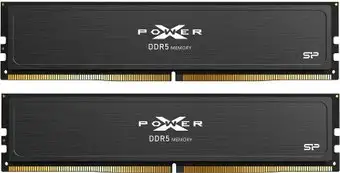 Оперативная память Silicon-Power XPower Pulse 2x16ГБ DDR5 6000 МГц SP032GXLWU60AFDJ