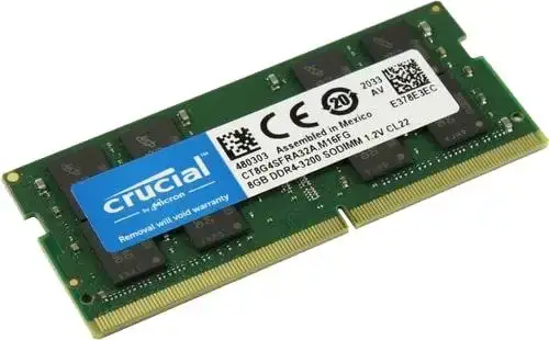 Оперативная память Crucial 16GB DDR4 SODIMM PC4-25600 CT16G4SFRA32A – фото товара