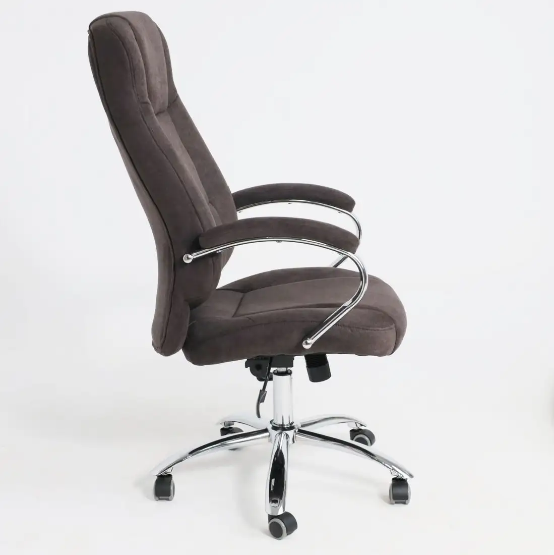 Офисное кресло AksHome King A (ткань, коричневый) – фото товара