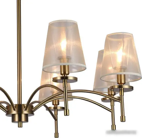 Подвесная люстра Escada Faith 694/8PL E14*40W Gold – фото товара