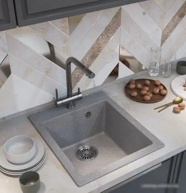 Кухонная мойка Mixline ML-GM14 551908 (графит) - фото товара