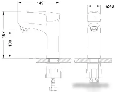 Смеситель Lemark Linara LM0406C - фото товара
