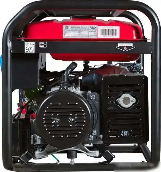 Бензиновый генератор Fubag BS 7500 A ES Duplex (с коннектором автоматики) – фото товара
