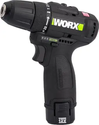 Дрель-шуруповерт Worx Professional WE210.2 (с 2-мя АКБ) – изображение в каталоге