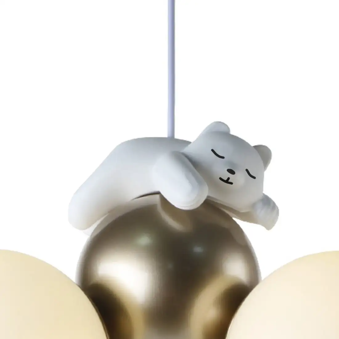 Подвесная люстра Escada 1102/3S (белый/золото) – фото товара