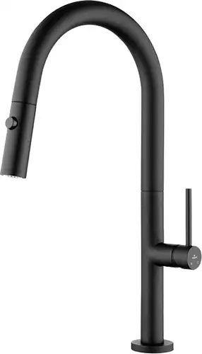 Смеситель Kaiser Merkur 26466-2 (черный матовый) - изображение в каталоге