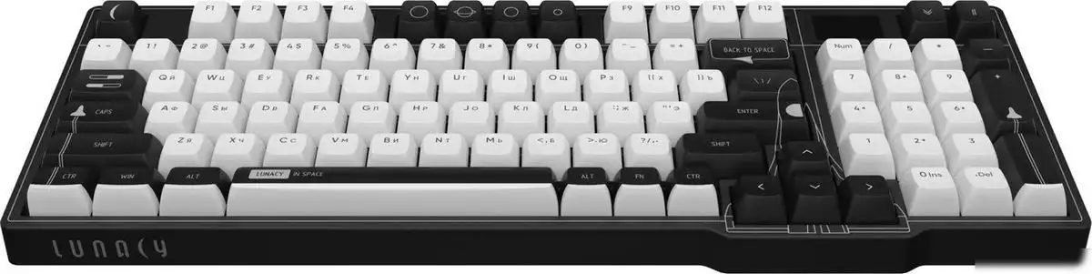 Клавиатура Lunacy In Space (черный, g3ms Onyx v2) – фото товара