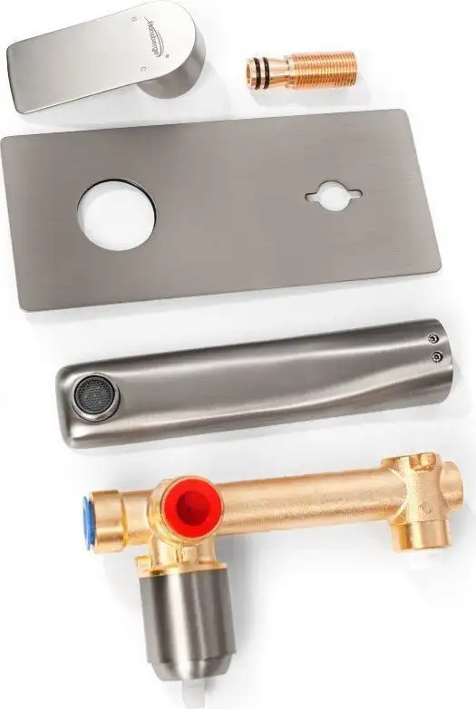 Смеситель Hansberge H699 (никель) - фото товара