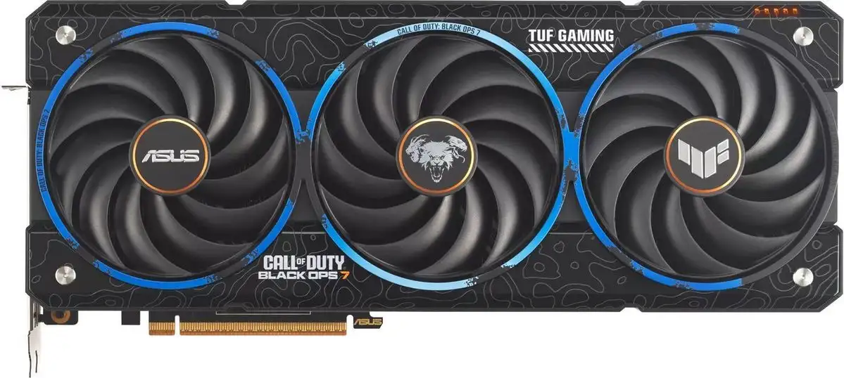 Видеокарта ASUS TUF Gaming Radeon RX 9070 XT COD BO7 Special Edition TUF-RX9070XT-O16G-COD-BO7 – фото товара