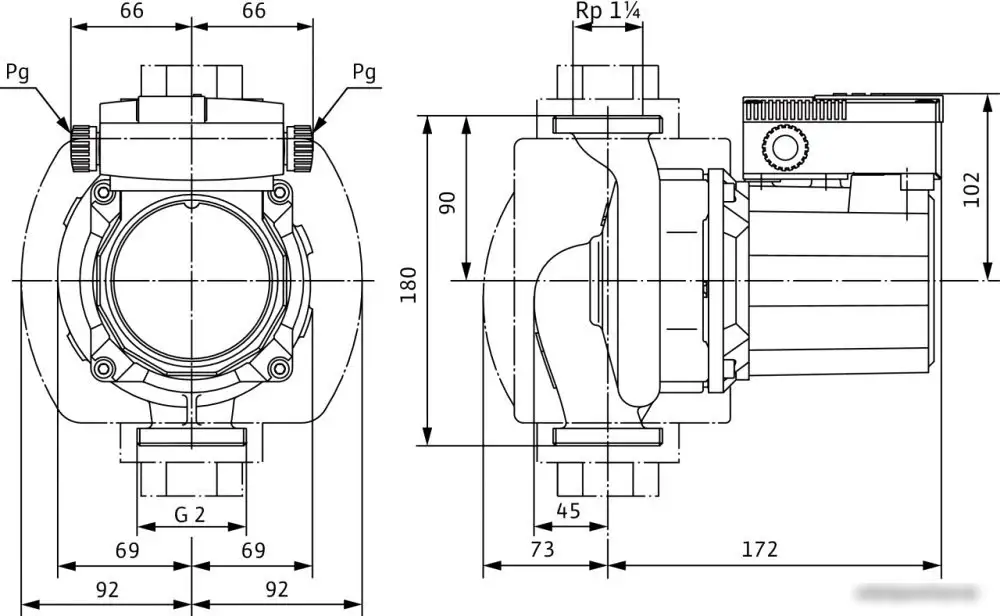 Циркуляционный насос Wilo TOP-S30/10 EM PN6/10 - фото товара
