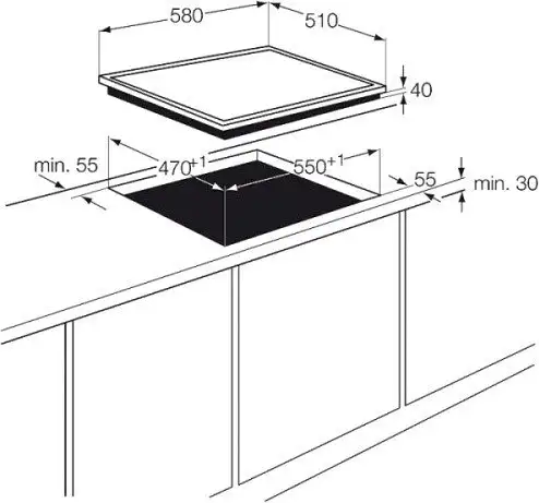 Варочная панель Electrolux EGE6172NOK - фото товара
