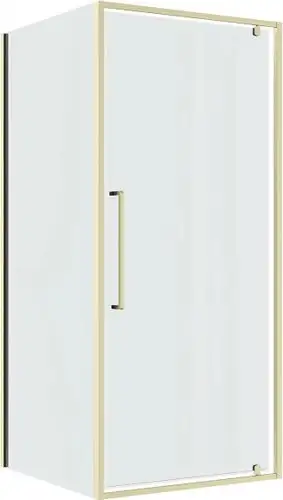 Душевой уголок Niagara Nova NG-45-9ASG-A100SG-34 90х100х195 (золото сатин/прозрачное стекло) - изображение в каталоге