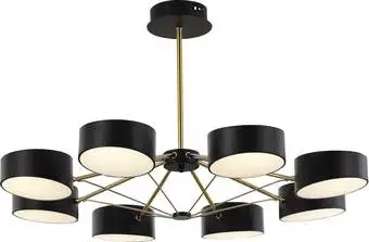 Люстра средней высоты Evoluce Valle SLE6005-402-08 – изображение в каталоге