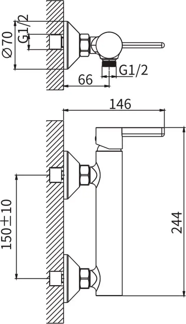 Смеситель Lauter Velvet 21СК9696С - фото товара