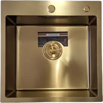 Кухонная мойка Gerhans K35050G - изображение в каталоге