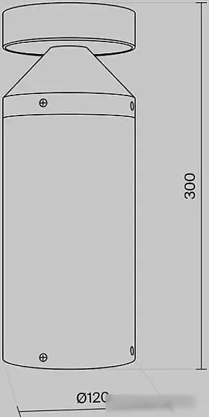 Садовый светильник Maytoni Olten O591FL-L12GF3K – фото товара