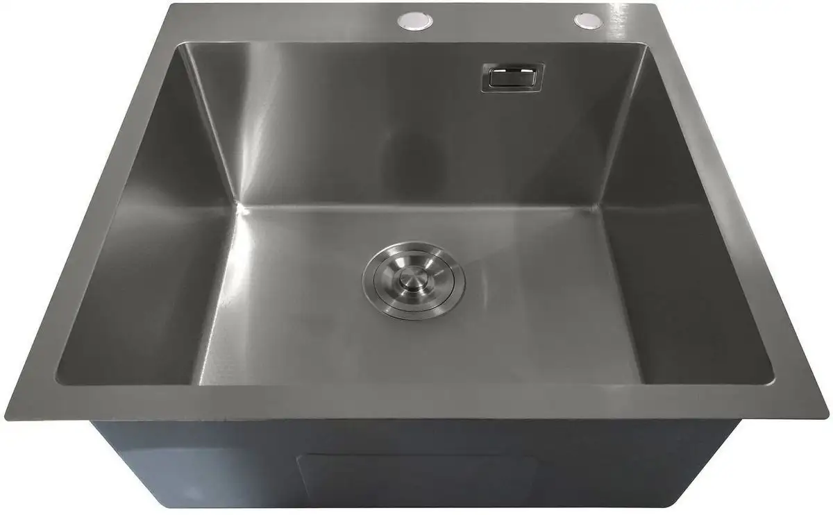 Кухонная мойка Stellar Decor S5050GE-D (серый) - фото товара