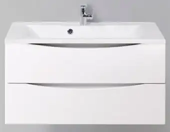BelBagno Тумба под умывальник Marino-900-2C-SO-BO-P (bianco opaco) – изображение в каталоге