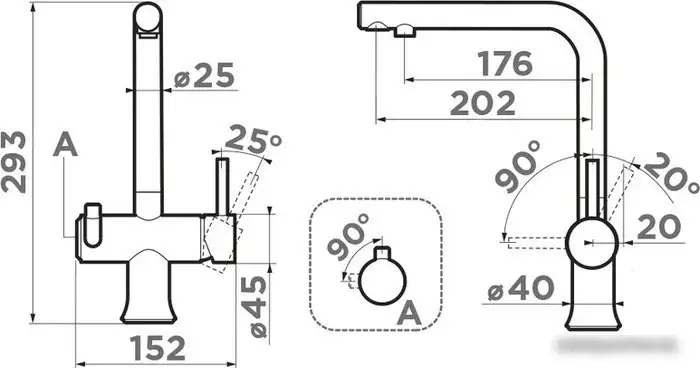 Смеситель Omoikiri Hotaru GB 4994491 - фото товара