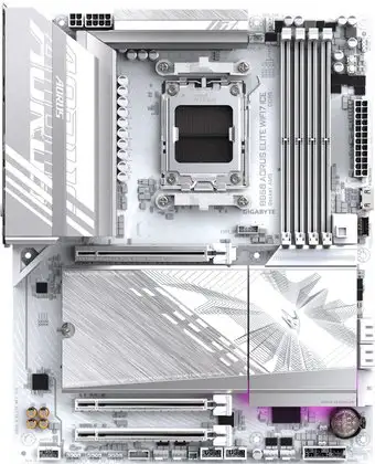 Материнская плата Gigabyte B850 Aorus Elite WiFi7 Ice (rev. 1.1) – изображение в каталоге