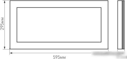 Светодиодная панель Arlight IM-300x600A-18W Day White 023151(1) – фото товара