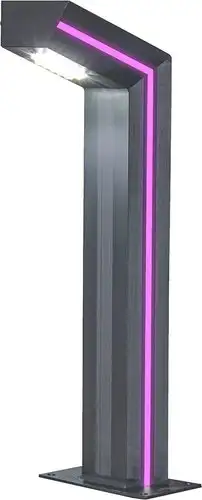 Городской фонарь Kinklight 09207-F.16(10) (серый) – изображение в каталоге