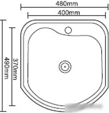 Кухонная мойка Ledeme L64948 - фото товара
