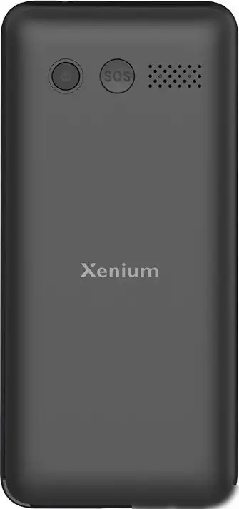 Кнопочный телефон Xenium X700 (черный) – фото товара