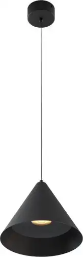 Подвесная люстра Elektrostandard Conus 50316 LED 3000K (черный) – изображение в каталоге
