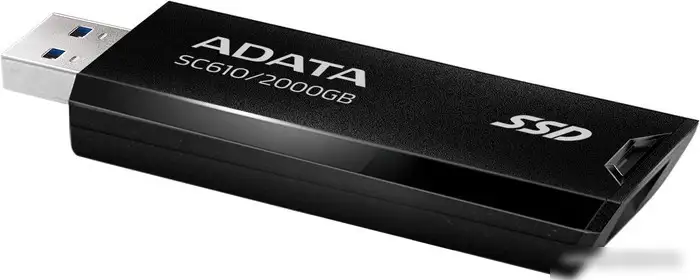 Внешний накопитель ADATA SC610 2TB SC610-2000G-CBK/RD – фото товара