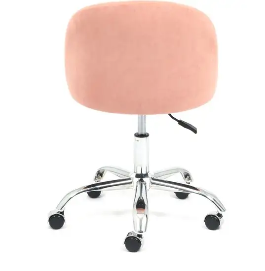 Кресло TetChair Melody (флок, розовый) – фото товара