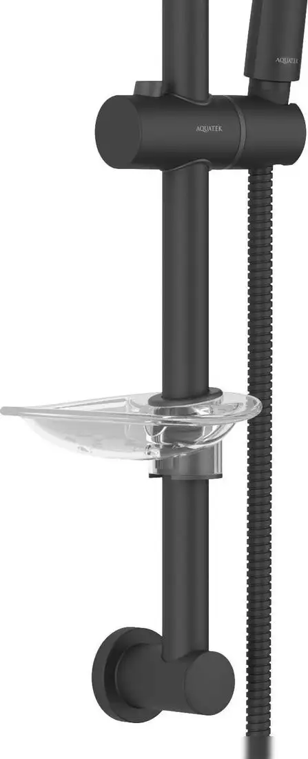 Душевой гарнитур Aquatek Бетта AQ2013MB (черный матовый) - фото товара