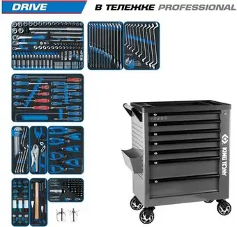 Универсальный набор инструментов King Tony 9G38-251MRVG (251 предмет) – изображение в каталоге