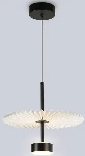 Подвесная люстра Ambrella LH72601 BK/WH (черный/белый) – изображение в каталоге