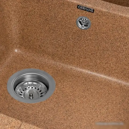 Кухонная мойка Gerhans E10 (терракот) - фото товара