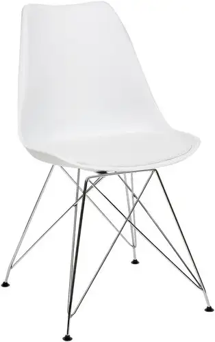 Стул TetChair Tulip Iron Chair (белый) – изображение в каталоге