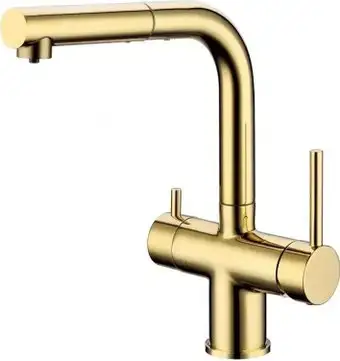 Смеситель Grocenberg GB4097 (золото глянец) - изображение в каталоге