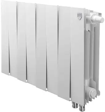 Биметаллический радиатор Royal Thermo PianoForte 300 Bianco Traffico VDR (8 секций)