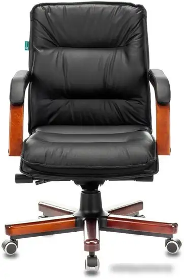 Кресло Бюрократ T-9927WALNUT-LOW (черный) – фото товара