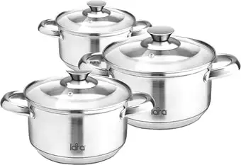 Набор кастрюль Lara Чикаго LR02-77 – изображение в каталоге
