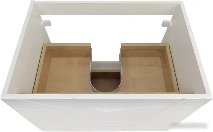 Doratiz Тумба под умывальник Doratiz Фьорд 70 9908.186 (дуб бунратти/белый) – фото товара