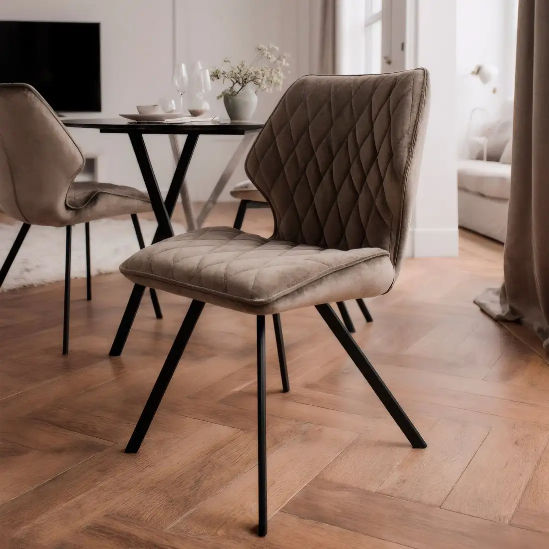 Стул Мамадома Rafael-R 360 (d05 Cappuccino Lux/черный) – фото товара