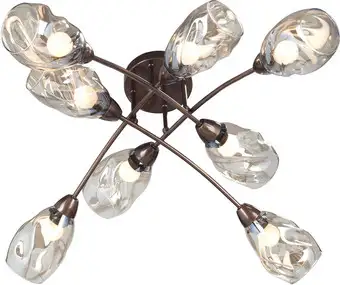 Люстра средней высоты Vitaluce V4925-7/8PL – изображение в каталоге