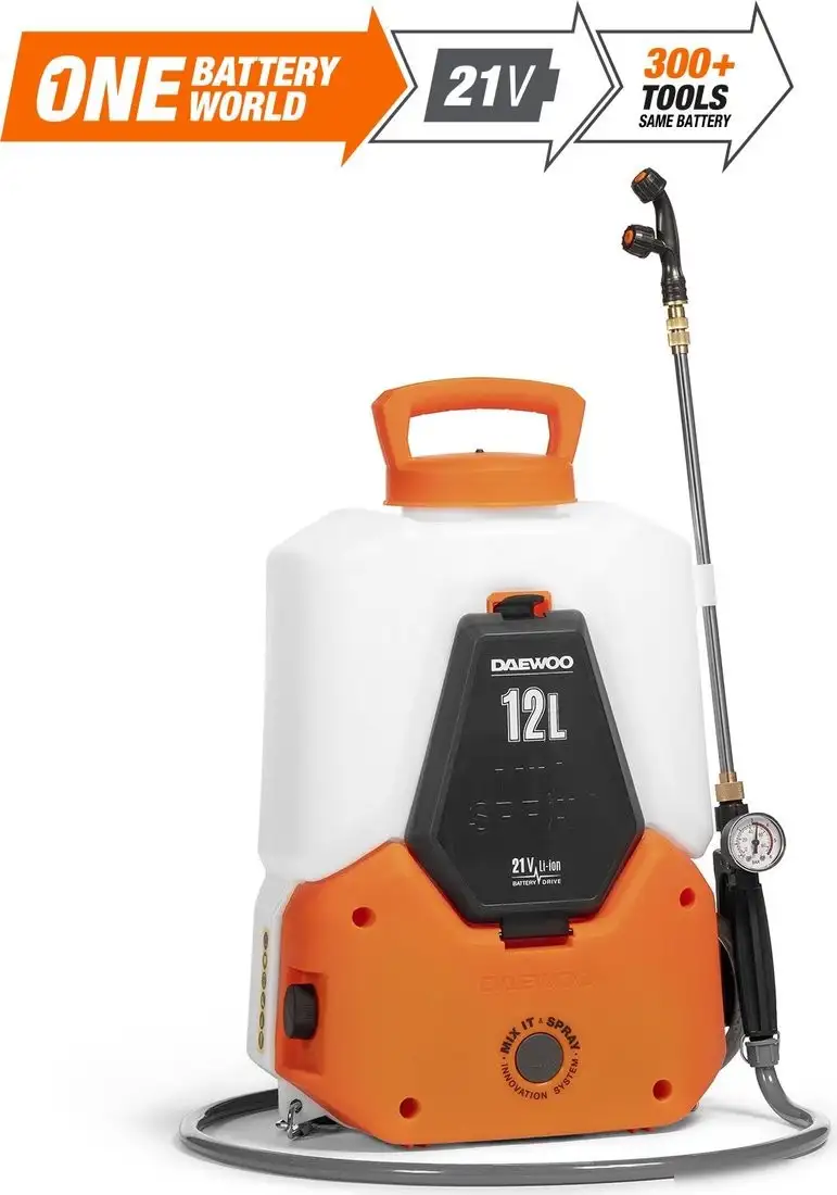 Аккумуляторный опрыскиватель Daewoo Power DSA 1221Li Set (с 1-им АКБ) – фото товара