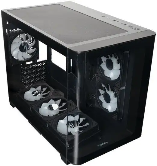 Корпус XASTRA QR500M 6ARGB-FM-C10-UC (черный) – фото товара