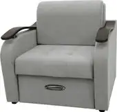 Кресло Сириус Лидер-2 НПБ 95x110 (Eva 08 велюр светло-серый) – изображение в каталоге
