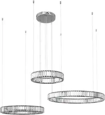 Подвесная люстра LOFT IT Crystal Ring 10135/3 Gold – изображение в каталоге