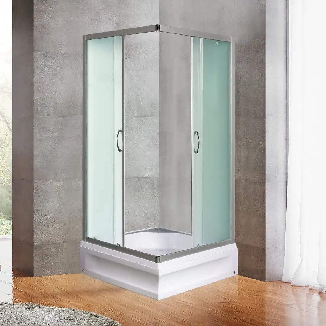 Душевой уголок River Morava XL 90/24 MT (с поддоном) - фото товара