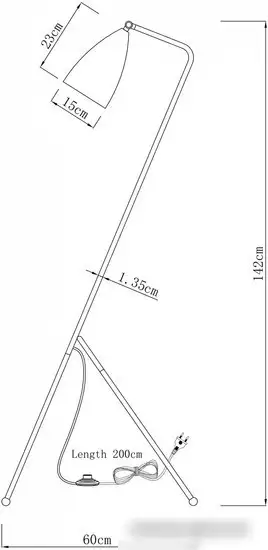 Торшер Moderli Show V10999-F – фото товара